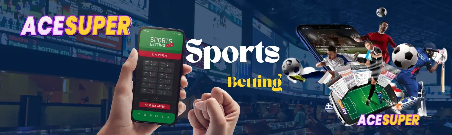 ACESUPER Sports banner